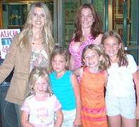 Family of fans at Kaleidoscope